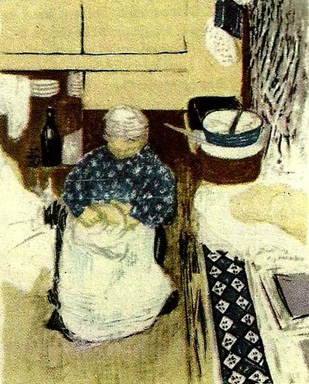 Edouard Vuillard kokerskan oil painting image